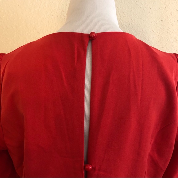 Burnt Orange Forever 21 Dress - Picture 4 of 6